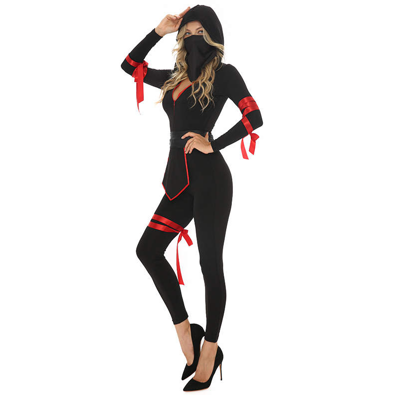 Adult Anime Onesie Female Warrior Ninja Game Jumpsuit