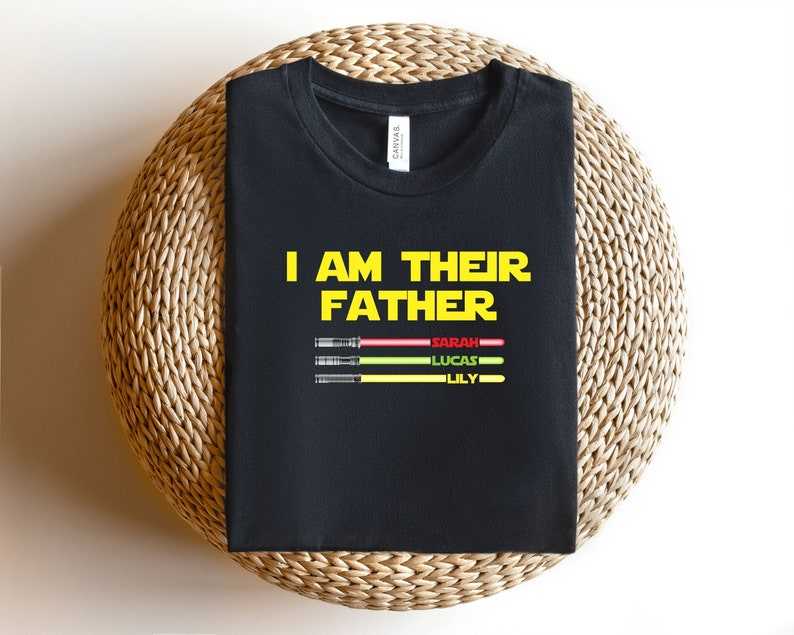 I Am Their Father Personalized Shirt Soft And Comfortable Custom Dad Shirt#1