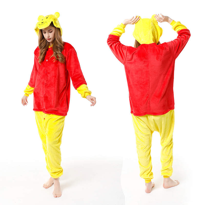 Winnie the pooh online footie pajamas