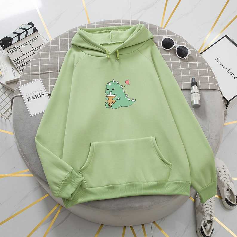 Cute deals dinosaur hoodie