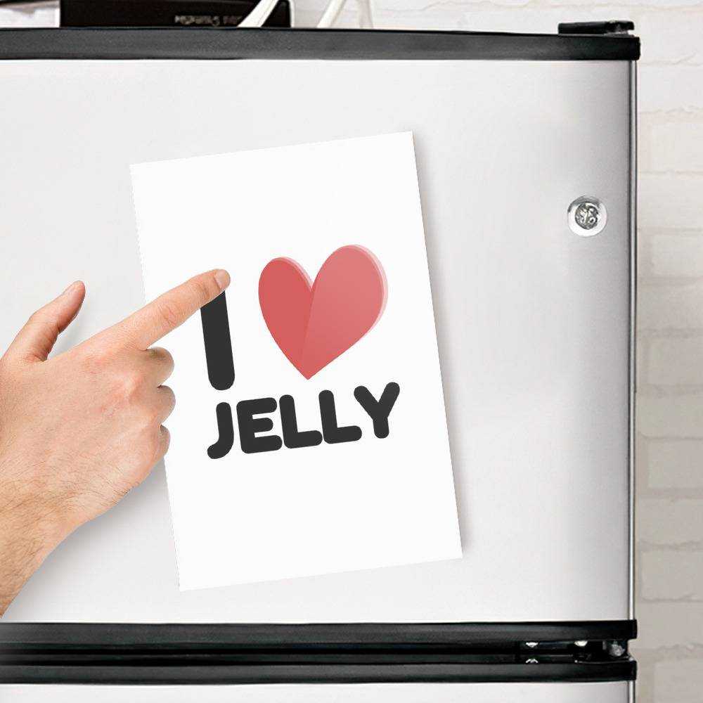 Jelly Roll Fridge Magnet I Love Jelly Fridge Magnet