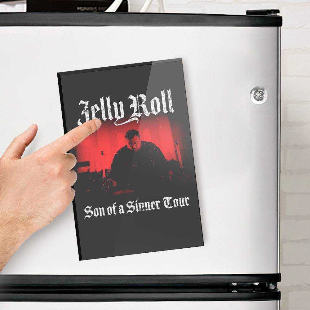 Jelly Roll Fridge Magnet Son of a Sinner Fridge Magnet
