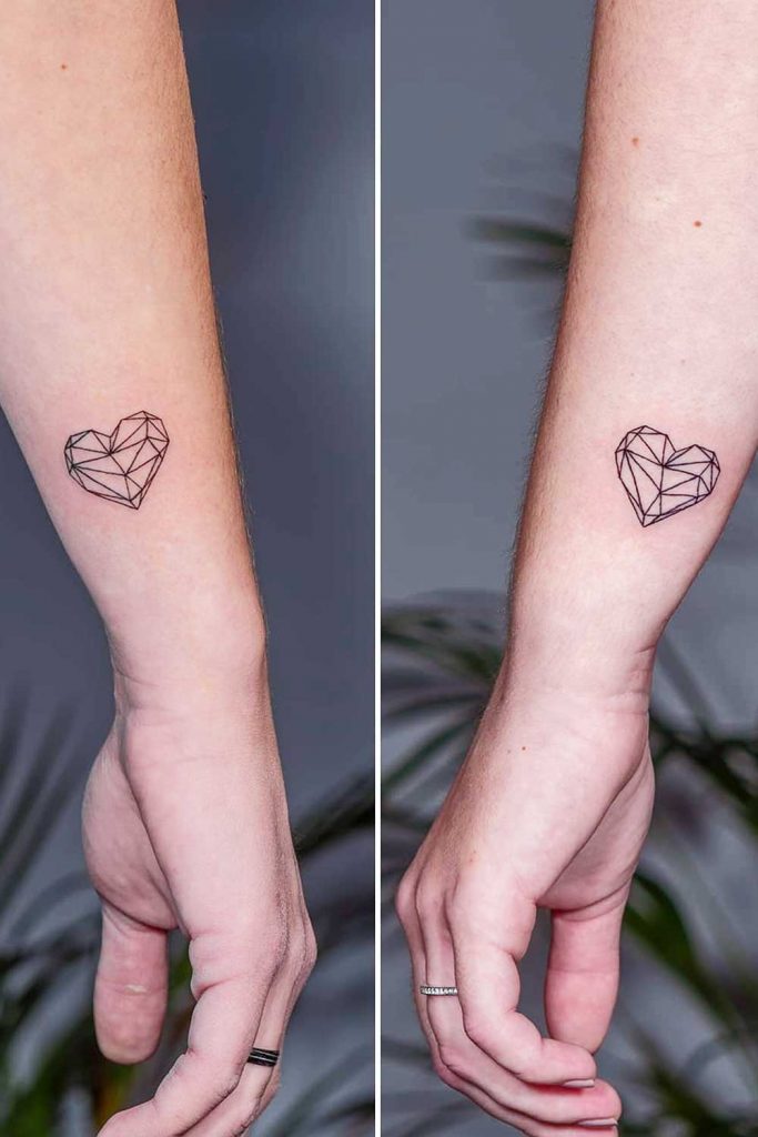 True Love Couple Hand Tattoos