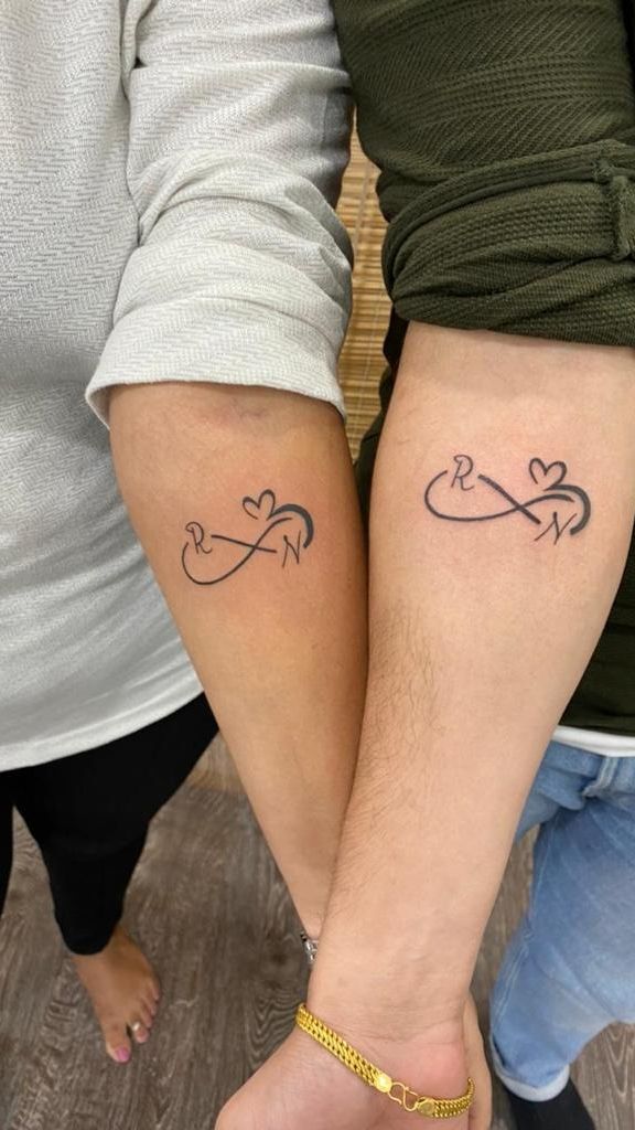 Infinity Tattoos For Couples