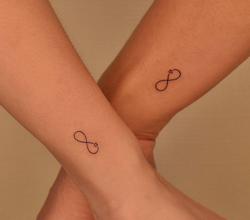 Infinity Tattoos For Couples