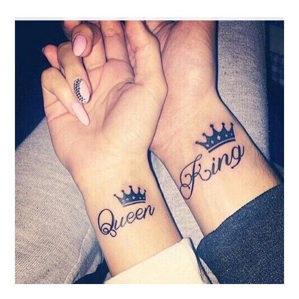 True Love Couple Hand Tattoos