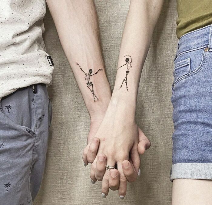 Couple Hand Tattoos