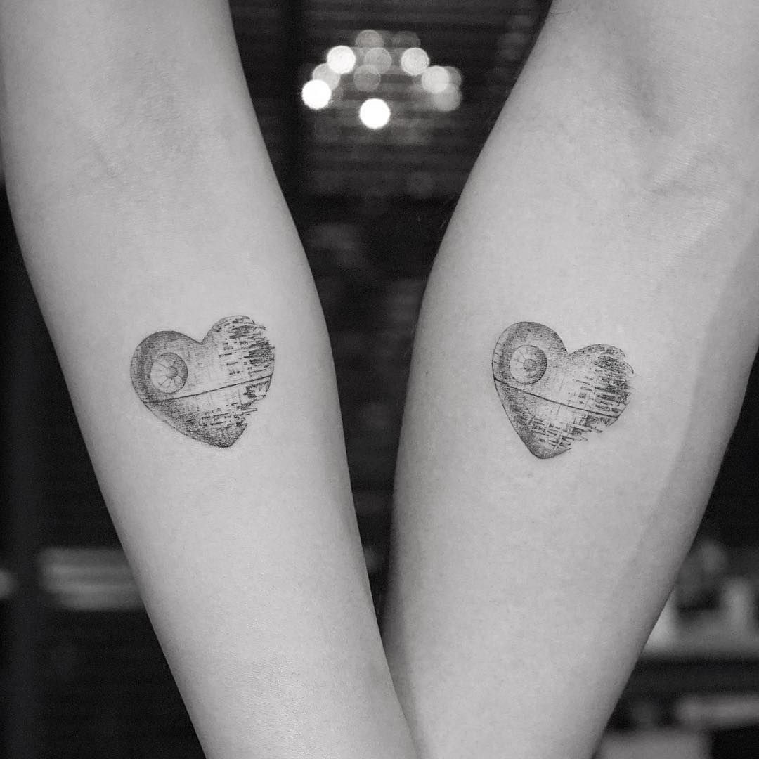 Couple Tattoo Heart