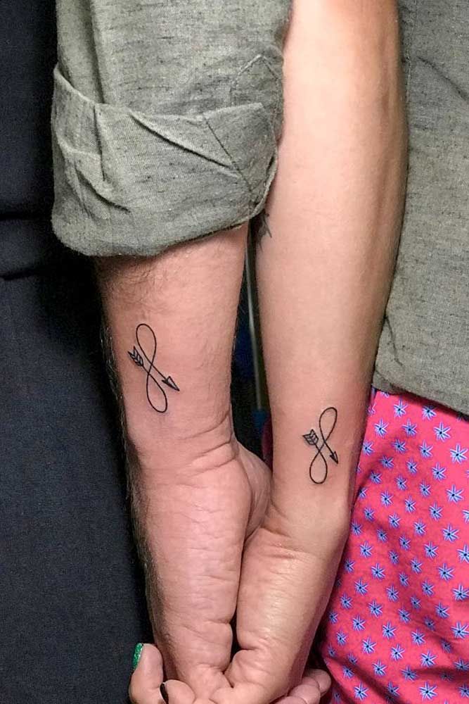 Infinity Tattoos For Couples