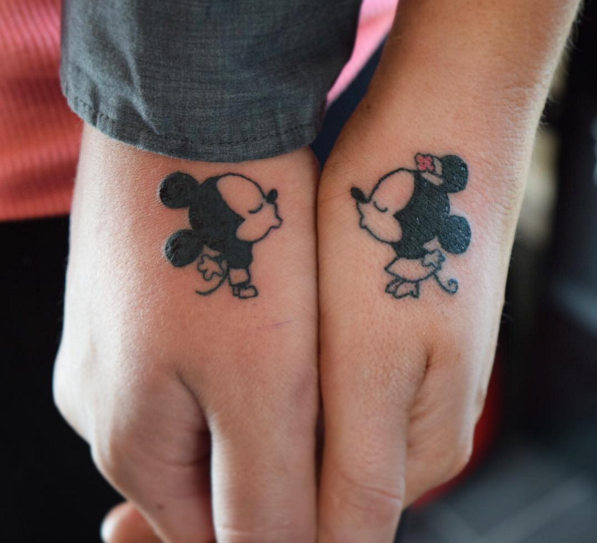 Boyfriend Girlfriend Couple Tattoo Designs