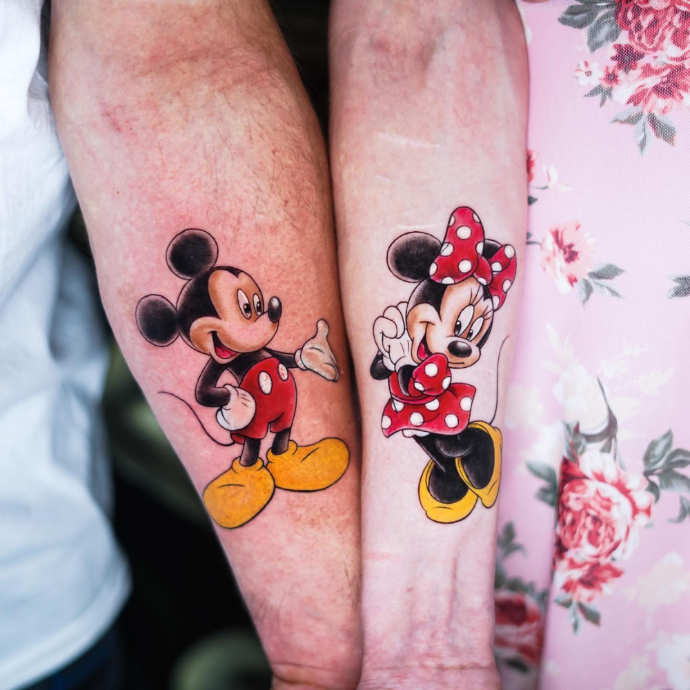 Soulmate Matching Couple Tattoos