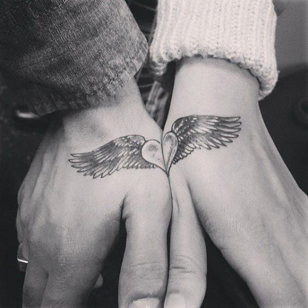 Boyfriend Girlfriend Couple Tattoo Designs