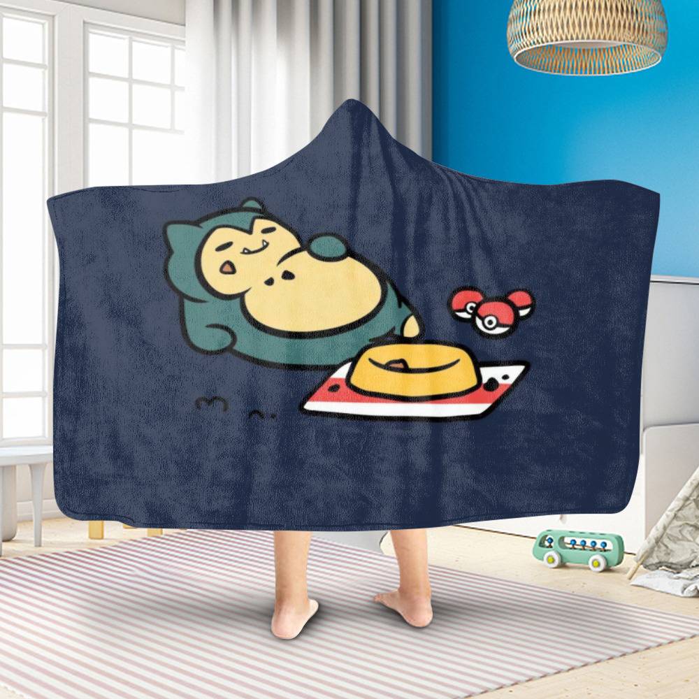 Snorlax blanket online hoodie