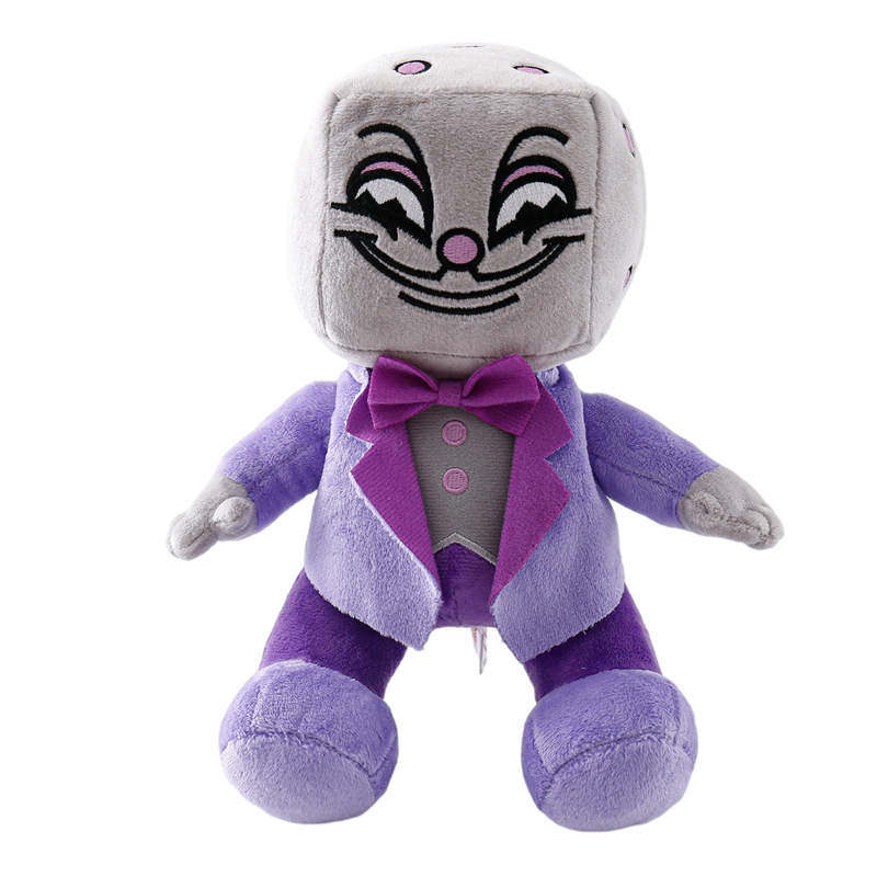 Set of 3 King Dice, Devil Boss, Ghost Plush - Cuphead Series Stuffed Animal  Plush Doll Toy 