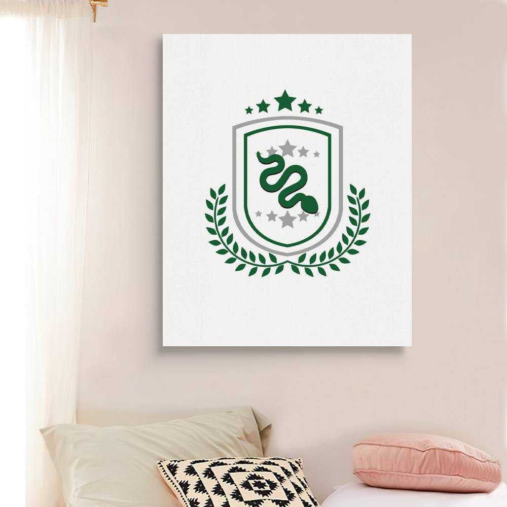 Slytherin Wall Clock Home Decor Wall Clock Gifts for Slytherin