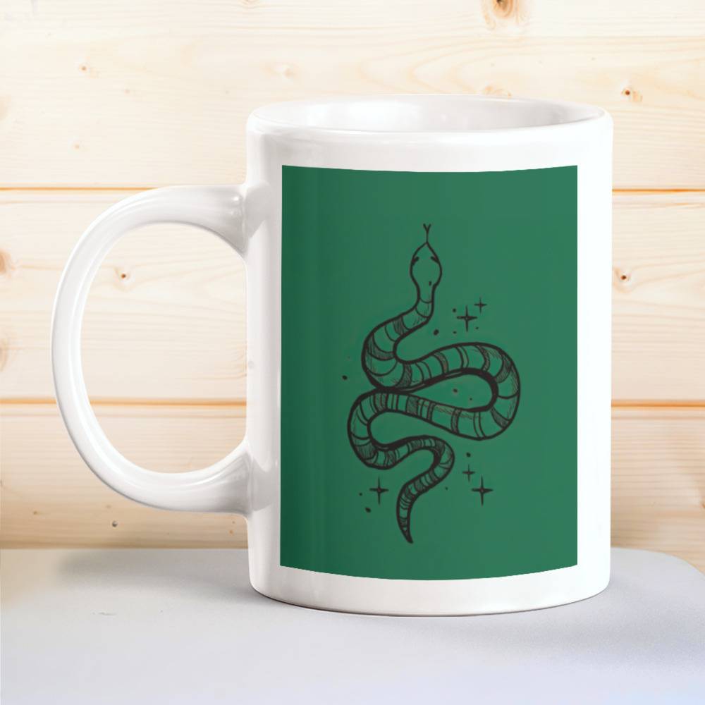 Cunning, Ambitious, Slytherin Mug, Fandom Gift, Slytherin Gifts