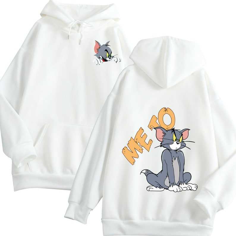 Matching Couple Hoodies, Tom and Jerry Hoodie