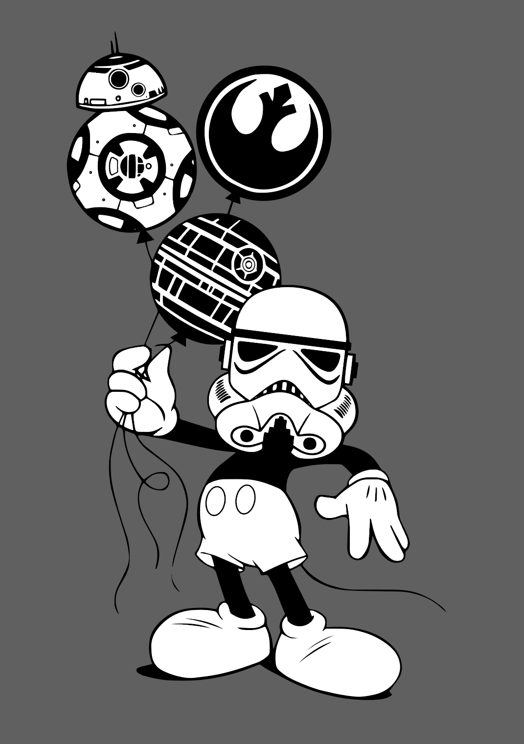 Star Wars Mouse SVG Creativity and Fun Digital Download | starwarssvg.com