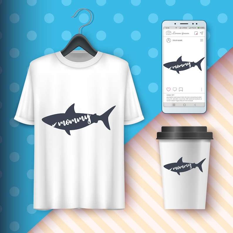 Download Mommy Shark Best Mom SVG Designs For Your Craft Projects