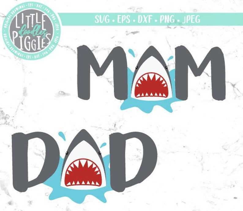 Mommy Shark Svg, Svg Files, Shark, Silhouette Svg, Cricut Svg, Trend Svg –  My Easy Files