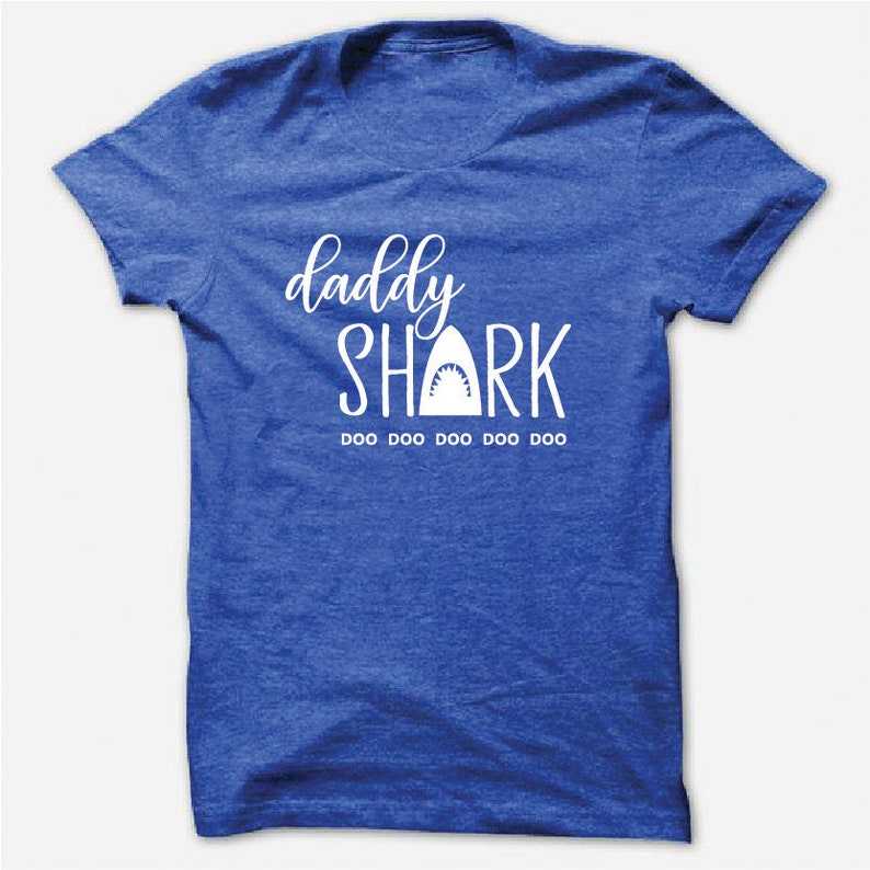 Download Daddy Shark Svg Silhouette File Designs For Your Craft Projects 