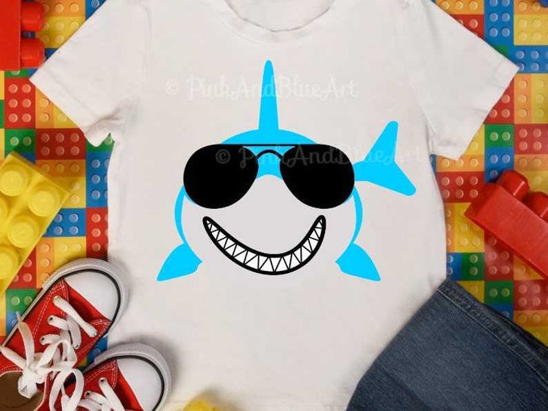 Download Summer Shark With Sunglasses Svg Designs For Your Craft Projects 