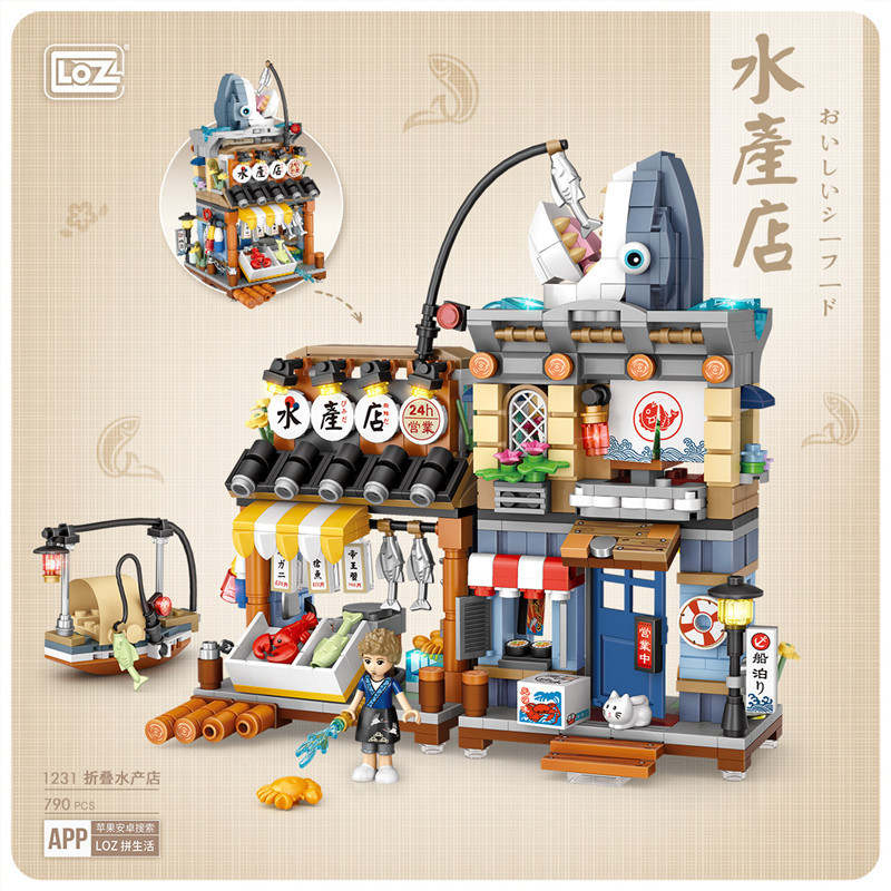 LOZ Mini Blocks 1065 Elfes Sakura - Briques de construction - 3991