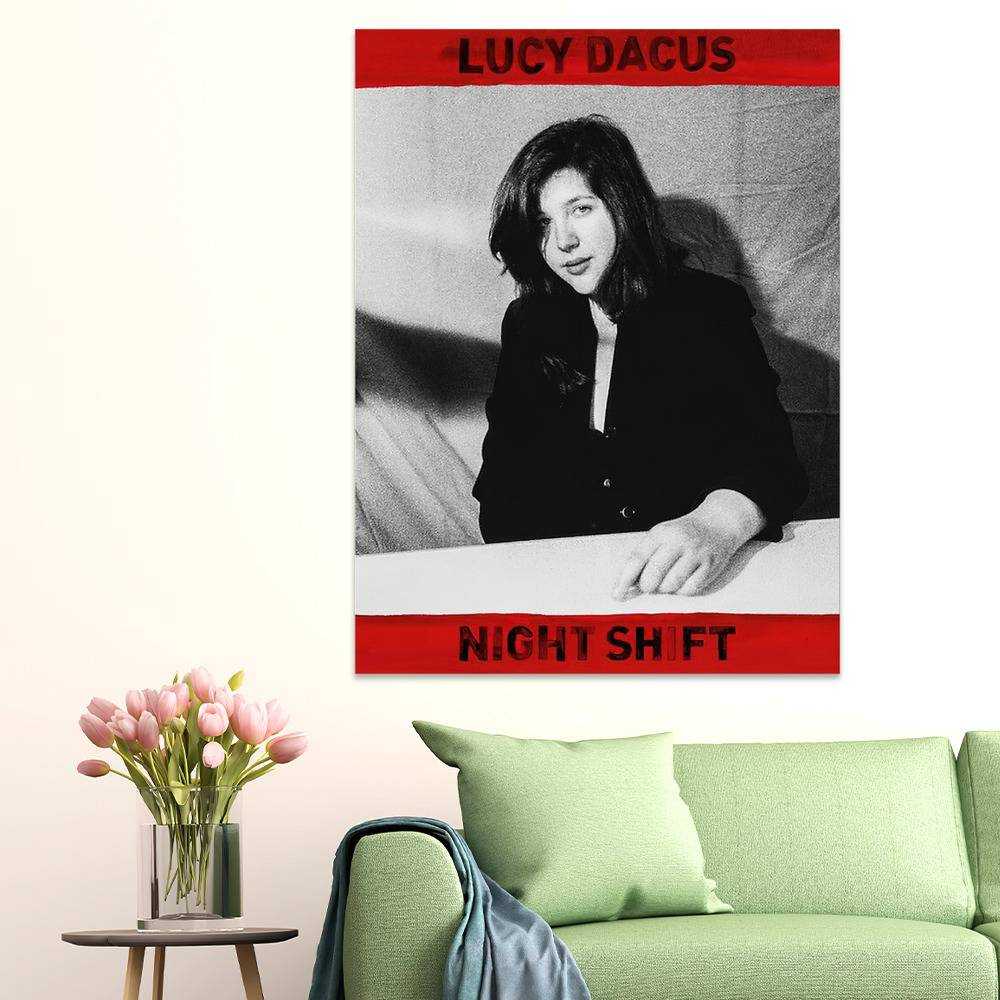 Lucy Dacus Night Shift Poster in 2023  Room posters, Dorm posters, Music  poster