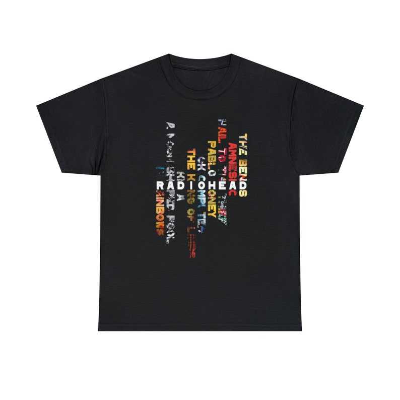 Radiohead Album Design Graphic T-shirts, Radiohead T-shirt, Radiohead T-shirts#1
