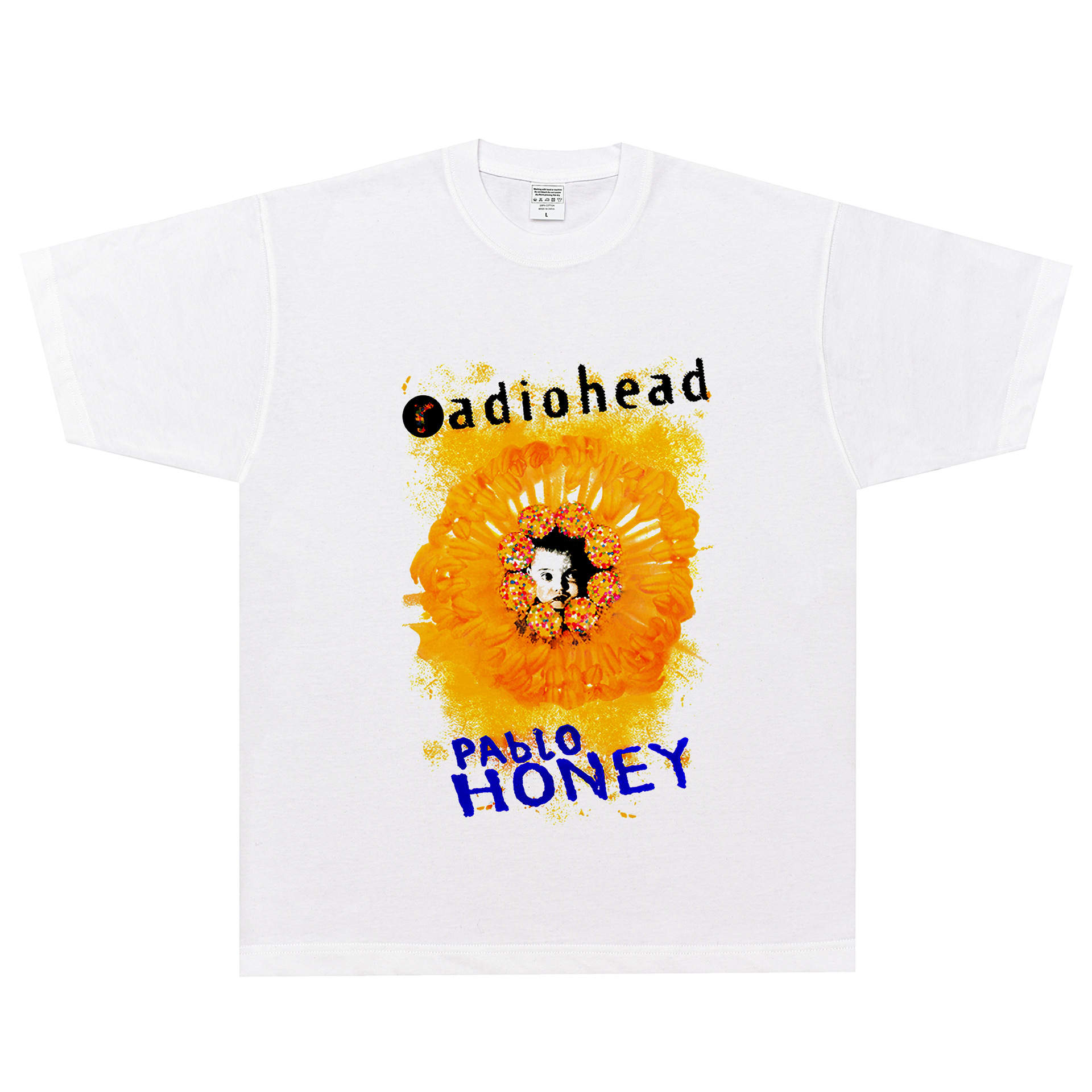 Breathable Soft Radiohead Pablo Honey T-shirt For Men And Women 
