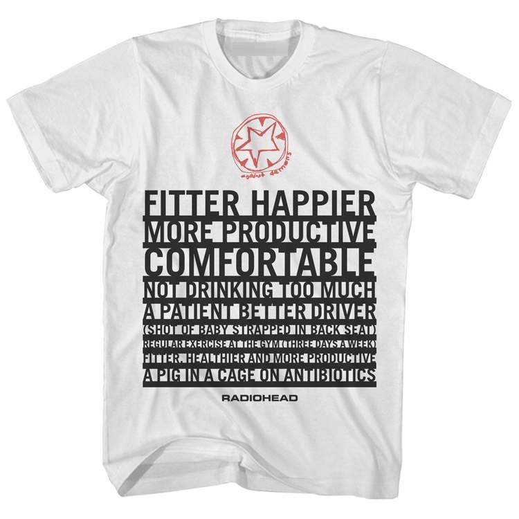 Radiohead Vintage Style T-shirt, Radiohead T-shirt, Radiohead T-shirts#1