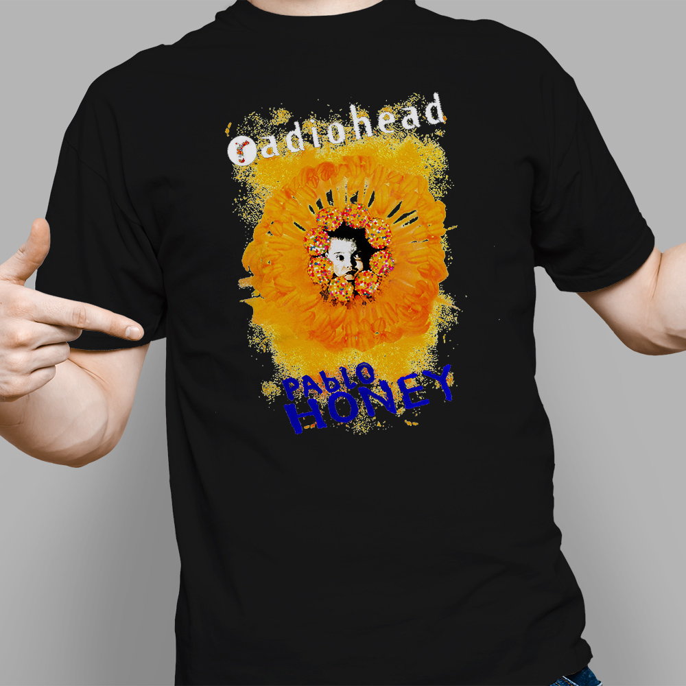 Breathable Soft Radiohead Pablo Honey T-shirt For Men And Women