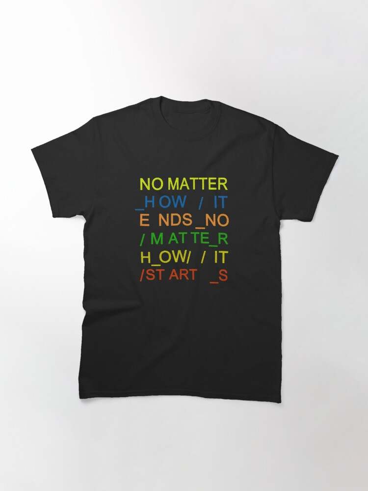 Rádióhéad NO MATTER Classic T-Shirt, Radiohead T-shirt, Radiohead T-shirts#1