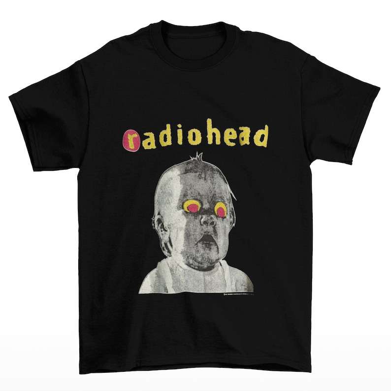 Radiohead Graphic Retro Shirt, Radiohead T-shirt, Radiohead T-shirts#1