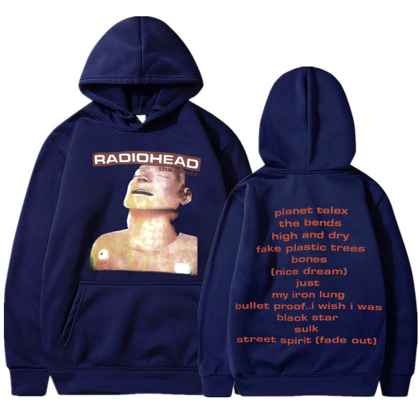 Radiohead Pullover Hoodie The Bends Hoodies radioheadmerch