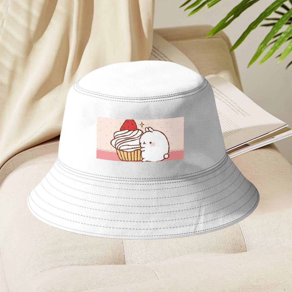 Leopard Print Plush Bucket Hat – The Kawaii Shoppu