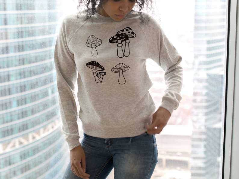Cute Mushroom Svg, 56 Doodle Mushrooms SVG Bundle#8