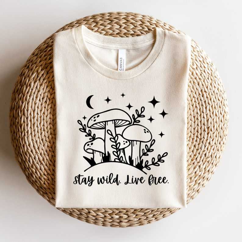 Mushroom Svg, Boho Mushroom SVG - Line Art SVG - Handdrawn SVG#1