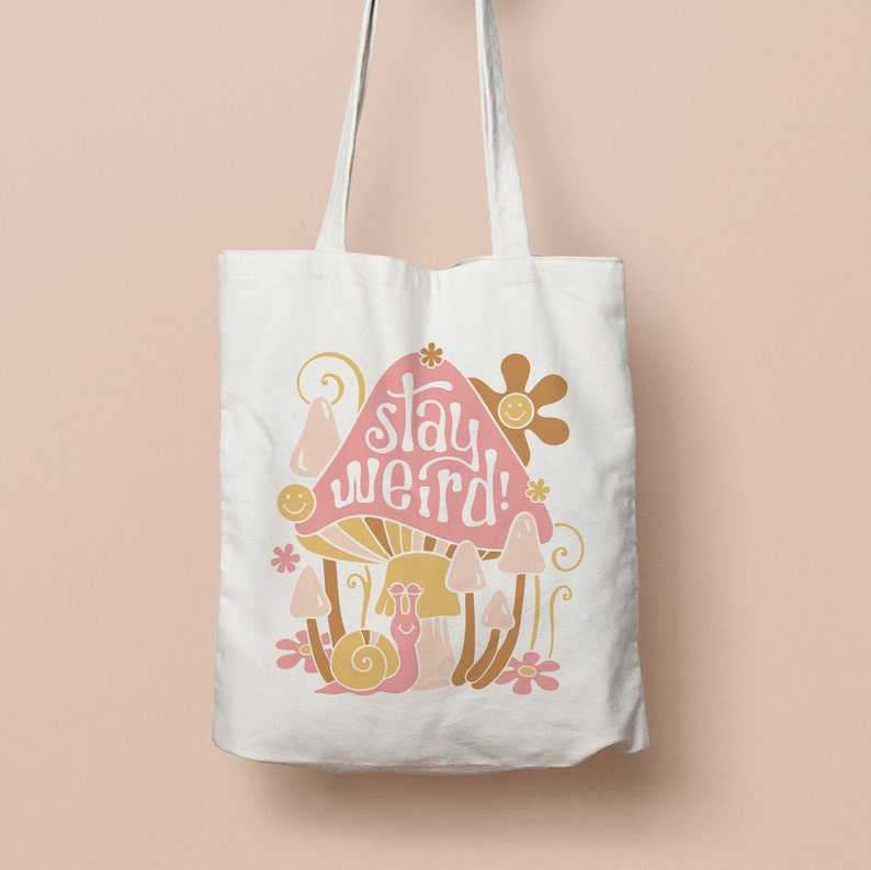 Cute Mushroom Svg, Stay Weird Mushroom Psychedelic Cut File#6