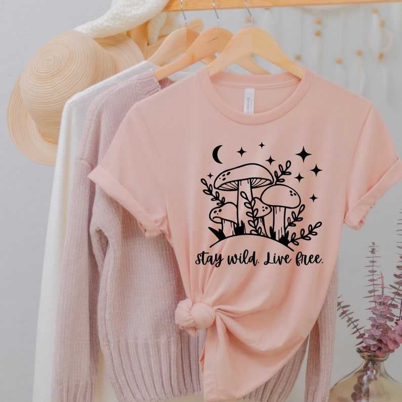 Mushroom Svg, Boho Mushroom SVG - Line Art SVG - Handdrawn SVG#3