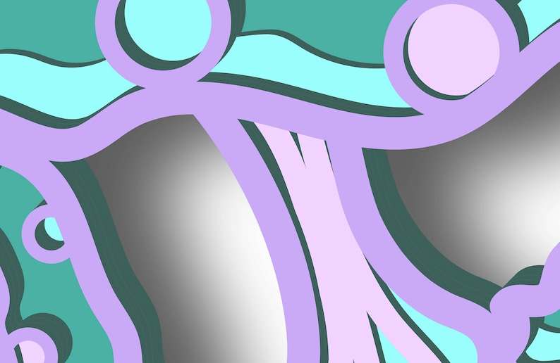 Trippy Mushroom Svg, Mushrooms Mandala SVG Multilayer SVG#7