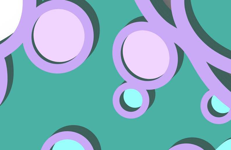 Trippy Mushroom Svg, Mushrooms Mandala SVG Multilayer SVG#5