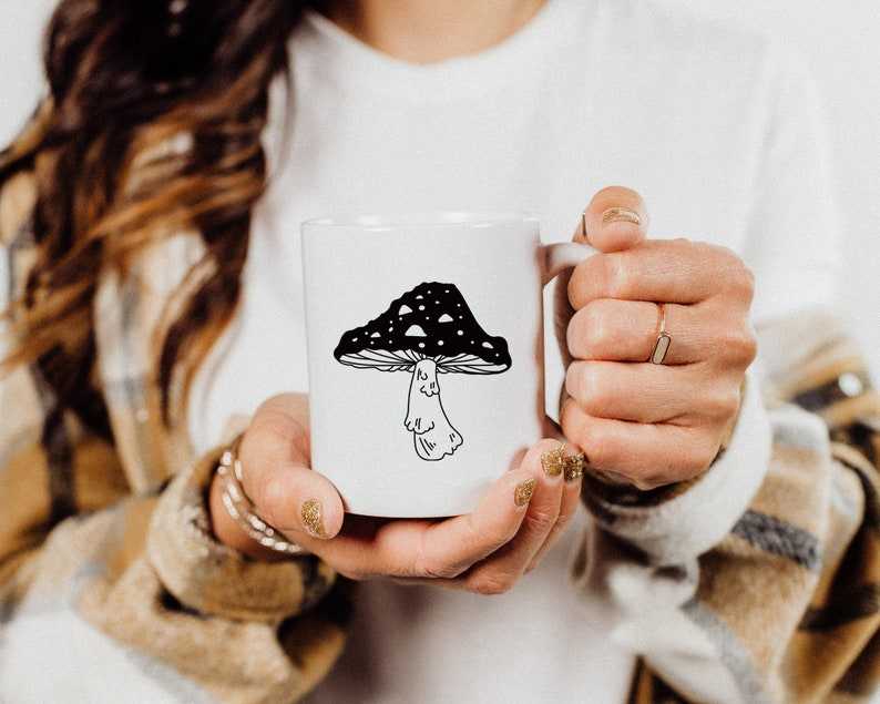 Mushroom Svg, Cottagecore Svg Bundle Commercial Use#3