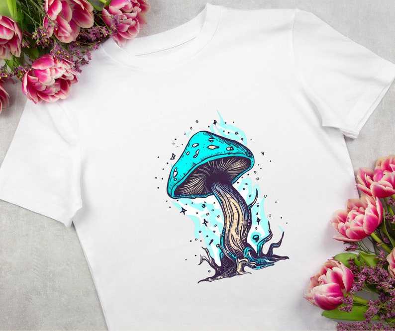 Mushroom Svg, Bundle Mushroom Clipart Mystical Moon Mushroom Svg#9