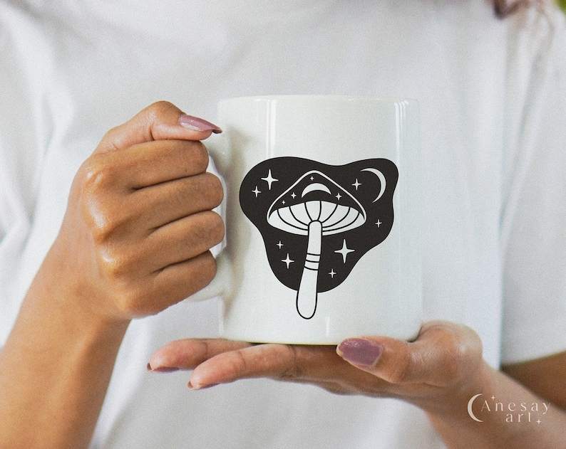 Trippy Mushroom Svg, Magic mushroom BUNDLE#5