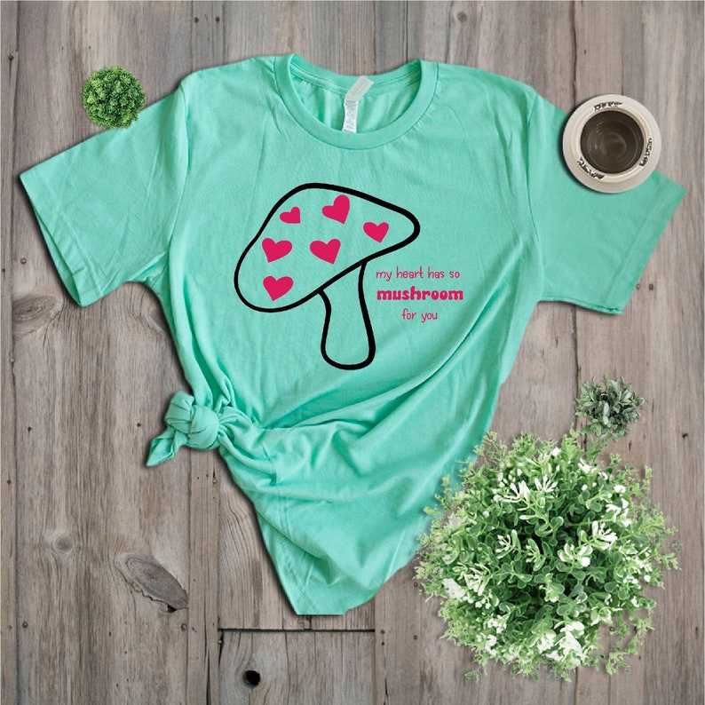 Cute Mushroom Svg, Valentine SVG - Heart SVG - Mushroom svg png#3