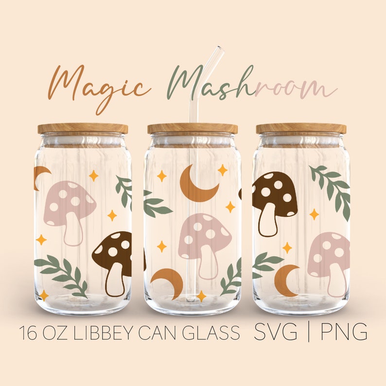 Trippy Mushroom Svg, Trippy Mushroom Magic Svg Celestial Digital ...