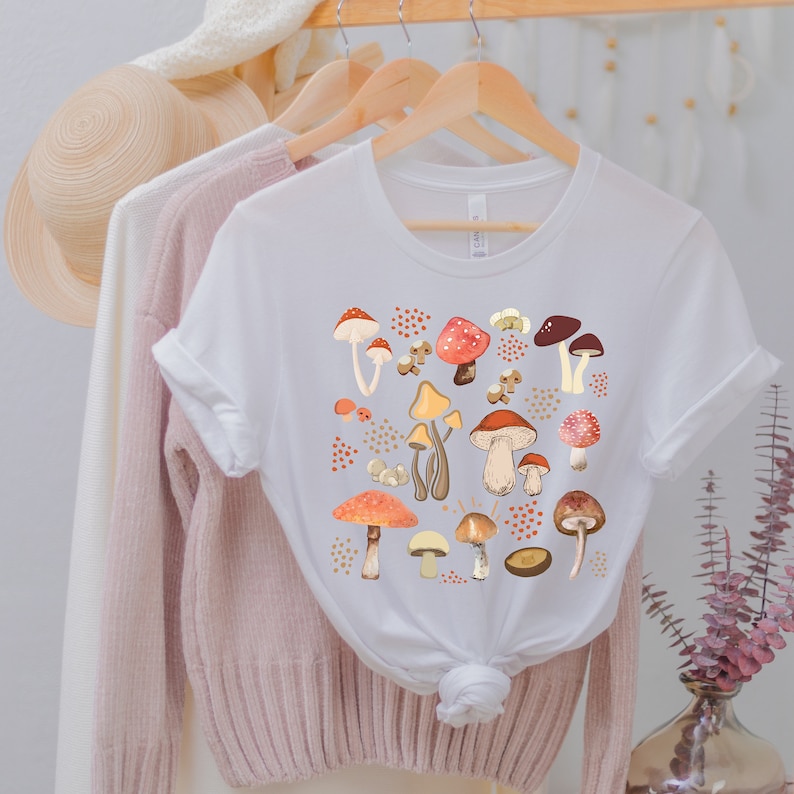 Mushroom PNG , Vintage Mushroom  PNG Digital Download