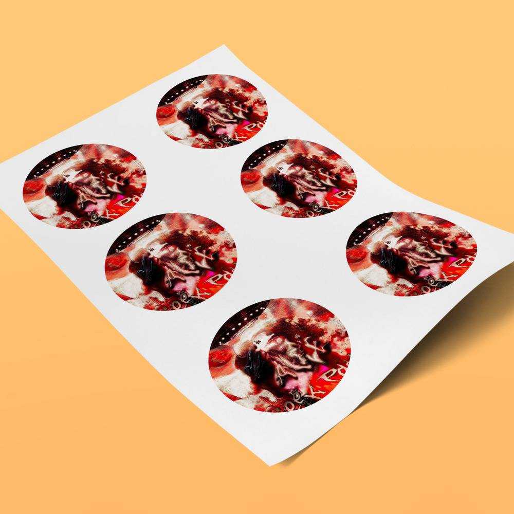 Yeat round stickers decorative stickers gift for fans Geek Pack