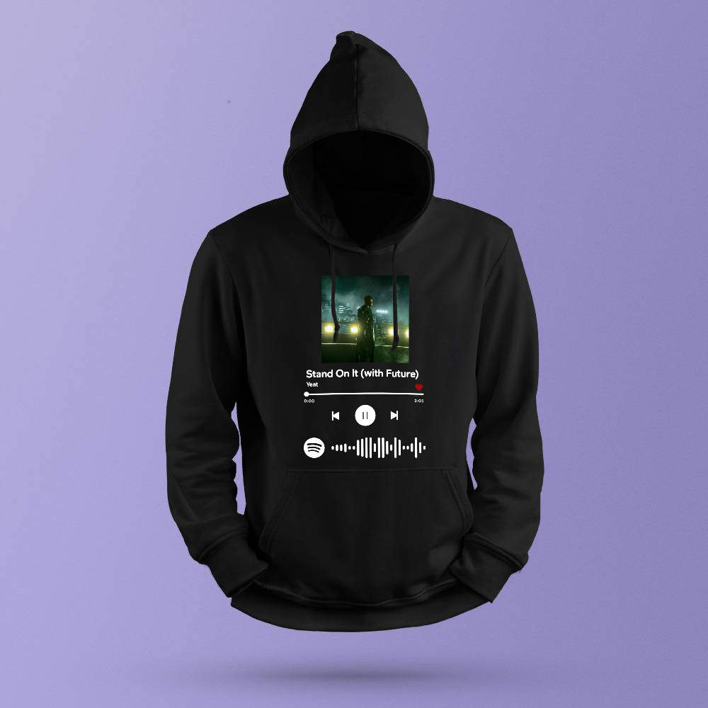 Yeat.Future Hoodie black, Yeat.Future Stand On It (with Future) Songs Code Hoodie, 2093 Yeat Album Cover Hoodie